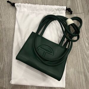 TELFAR GREEN SHOPPING BAG
